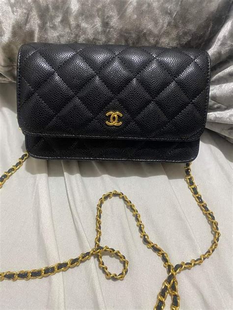 chanel flap wallet on chain|preloved chanel wallet on chain.